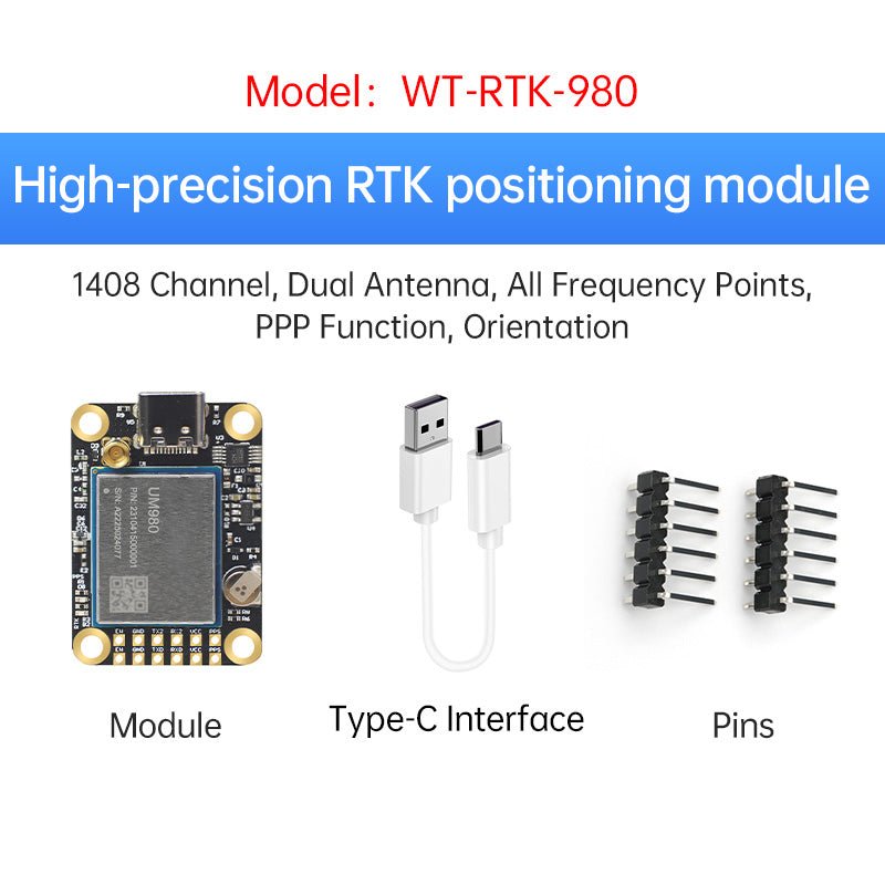 WTRTK - LORA - Accelerometer+Inclinometer - mpu6050 - mpu9250+Angle Sensor Gyroscope for Arduino Magneometer.