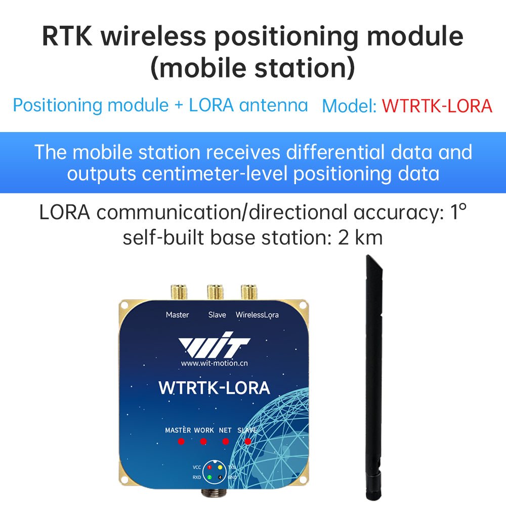 WTRTK - LORA - Accelerometer+Inclinometer - mpu6050 - mpu9250+Angle Sensor Gyroscope for Arduino Magneometer.