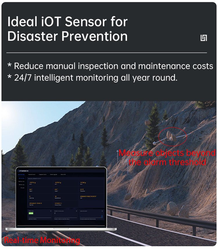 WT301IOT - LTE - G - Accelerometer+Inclinometer - mpu6050 - mpu9250+Angle Sensor Gyroscope for Arduino Magneometer.