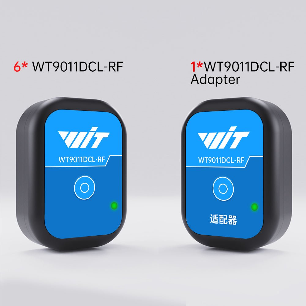 6 pcs WT9011DCL - RF+1 pc Adapter - Accelerometer+Inclinometer - mpu6050 - mpu9250+Angle Sensor Gyroscope for Arduino Magneometer.
