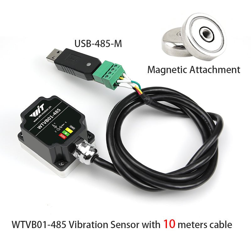 WTVB01 - 485 Magnetic(5m) - Accelerometer+Inclinometer - mpu6050 - mpu9250+Angle Sensor Gyroscope for Arduino Magneometer.