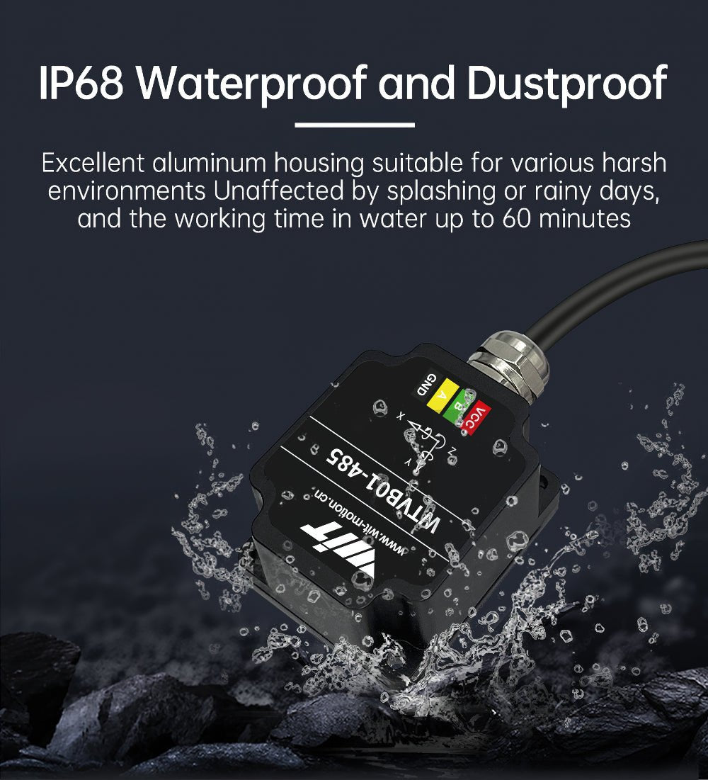 WTVB01 - 485 M(1m) - Accelerometer+Inclinometer - mpu6050 - mpu9250+Angle Sensor Gyroscope for Arduino Magneometer.