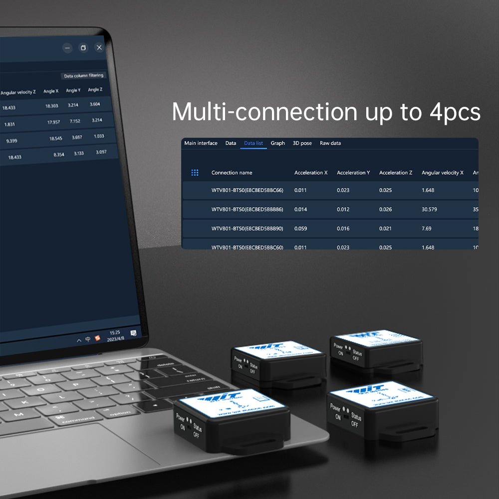 WTVB01 - BT50 - Accelerometer+Inclinometer - mpu6050 - mpu9250+Angle Sensor Gyroscope for Arduino Magneometer.
