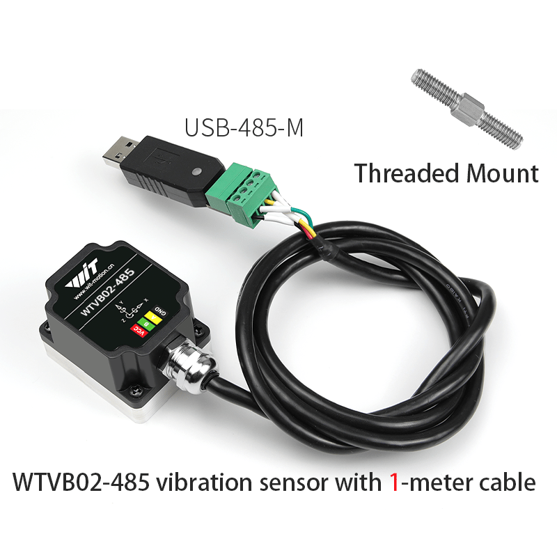 WTVB02 - 485 Thread with 1 meter - Accelerometer+Inclinometer - mpu6050 - mpu9250+Angle Sensor Gyroscope for Arduino Magneometer.