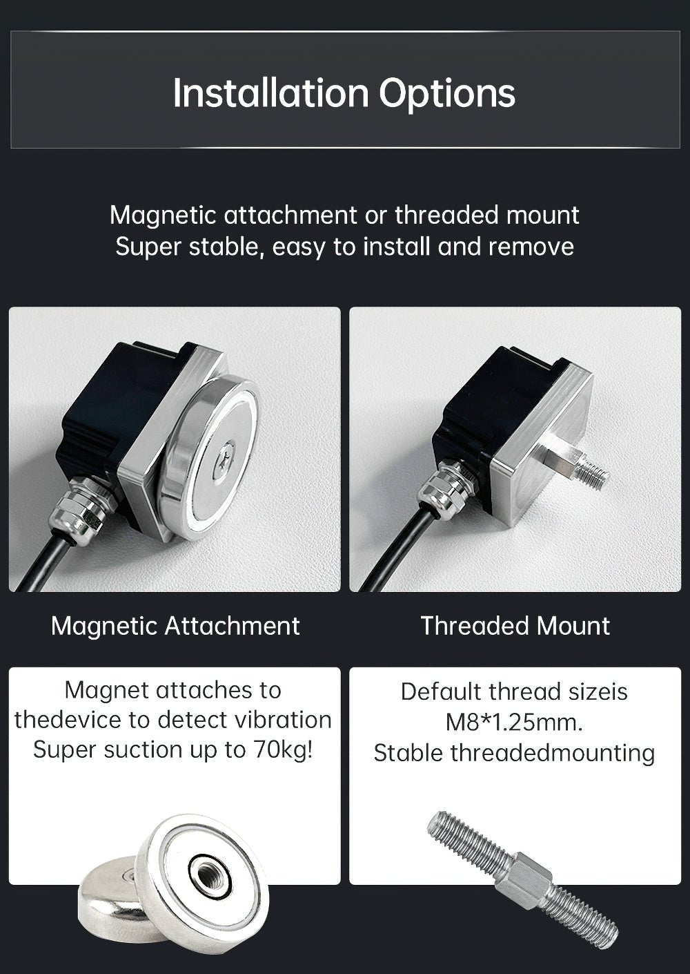 WTVB02 - 485 Magnet with 1 meter - Accelerometer+Inclinometer - mpu6050 - mpu9250+Angle Sensor Gyroscope for Arduino Magneometer.