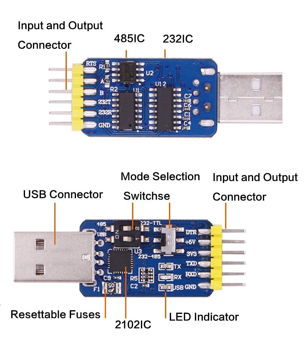 6 IN 1 - Accelerometer+Inclinometer - mpu6050 - mpu9250+Angle Sensor Gyroscope for Arduino Magneometer.
