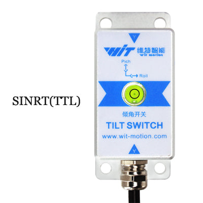 【SINRT Relay-Output-Type Tilt Switch】High-Precision Three-axis Analog (0.05° Accuracy) Security Inclinometer, Anti- Vibration Tilt Angle Alarm Sensor (IP67) for Building/Bridge Monitoring - WitMotion