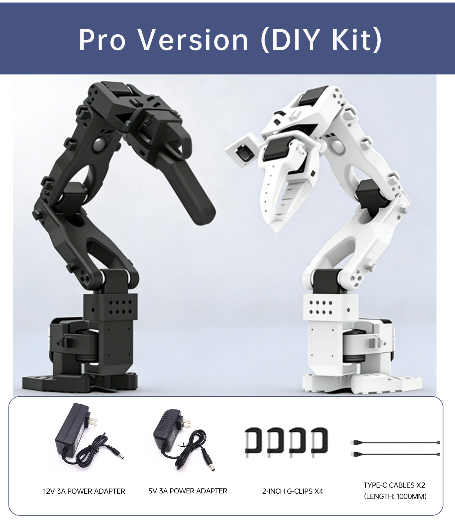 SO-ARM101 Kit (Pro) Low-Cost Open-Source 6-Axis AI Robotic Arm Servo M
