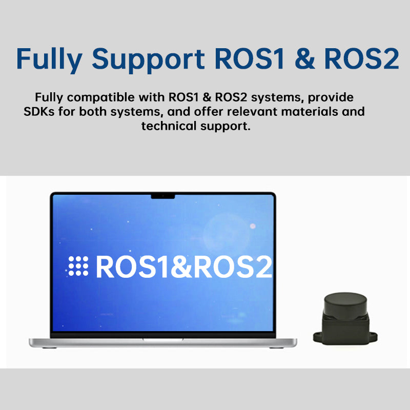 WitMotion dTOF laser lidar sensor module outdoor Light resistance 60Klx 5000Hz 12m 360° Scanning support ROS1 ROS2 Arduino - WitMotion ShenZhen CO.,LTD