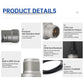 WitMotion IEPE Piezoelectric Vibration Sensor Accelerometer Transmitter 4-20mA Output for Motor Pump Bearing Temperature Monitor