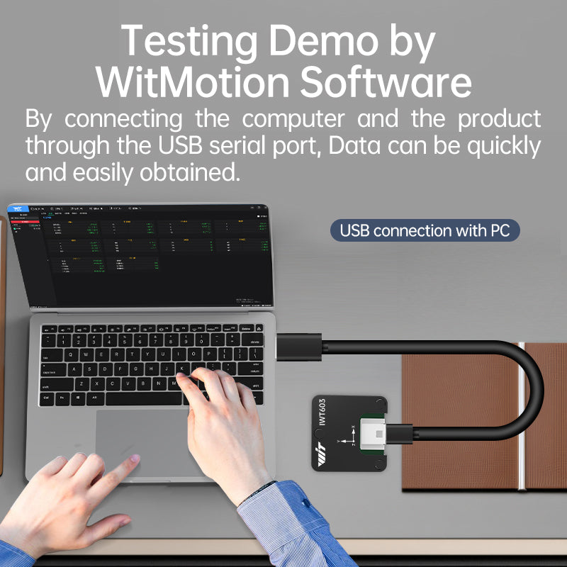 [IWT603] 1000Hz high-precision Acc+Gyro+Mag Sensor, internal temperature compensation