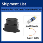 WitMotion dTOF laser lidar sensor module outdoor Light resistance 60Klx 5000Hz 12m 360° Scanning support ROS1 ROS2 Arduino - WitMotion ShenZhen CO.,LTD