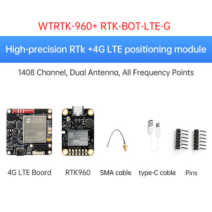 WITMOTION RTK GNSS/INS Module UM982 ZED-F9P High-precision Centimeter-level Differential Relative Positioning and Orientation UM980