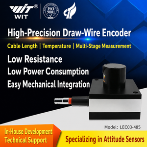 Draw Wire Linear Position Sensor - Absolute Encoder for Precision Displacement-WT-LEC03
