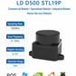 LDROBOT D500 lidar kit DTOF laser Radar Lidar Scanner 360° 30000Lux 5000Hz support ROS1 ROS2 for Indoor and outdoor