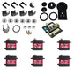 6 DOF Robotic Arm with Gripper Claw, PS2 Control, Metal Alloy, 20kg Servo, Compatible Arduino STM32 DIY Programmable Robot Kit