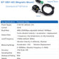 WTVB01-485 Industrial Vibration Sensor – RS485 Modbus Triaxial Monitoring for Motors & Pumps