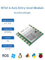 [WT61] High-Stability Acc+Gyro+Angle, MPU6050 AHRS IMU for PC/Arduino/Raspberry Pi - WitMotion ShenZhen CO.,LTD