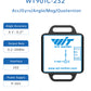 [WT901C-485] 9-Axis High-Stability Acc+Gyro+Angle +Digital Compass, Triaxial MPU9250 Sensor