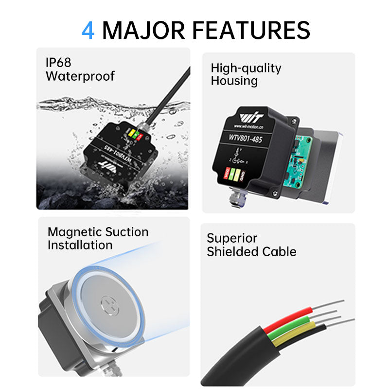 Vibration Sensor - Get Software Manual and Code Now Extension Cable 5 meters Vibration Sensor - Get Software Manual and Code Now Extension Cable 5 meters