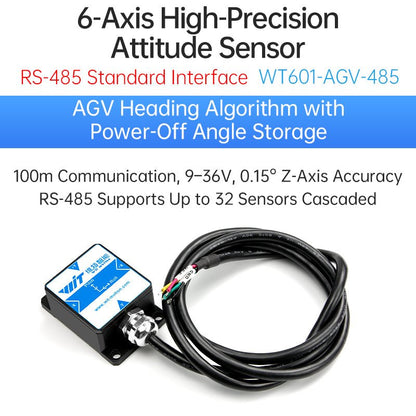 WT601 - AGV - 485 - Accelerometer+Inclinometer - mpu6050 - mpu9250+Angle Sensor Gyroscope for Arduino Magneometer.