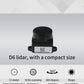 WitMotion dTOF laser lidar sensor module outdoor Light resistance 60Klx 5000Hz 12m 360° Scanning support ROS1 ROS2 Arduino