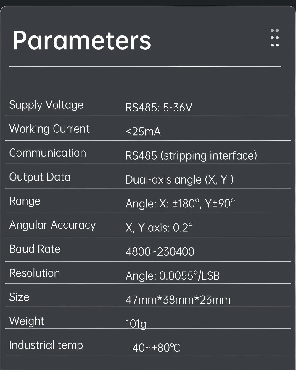 SINAT - 485 - Accelerometer+Inclinometer - mpu6050 - mpu9250+Angle Sensor Gyroscope for Arduino Magneometer.