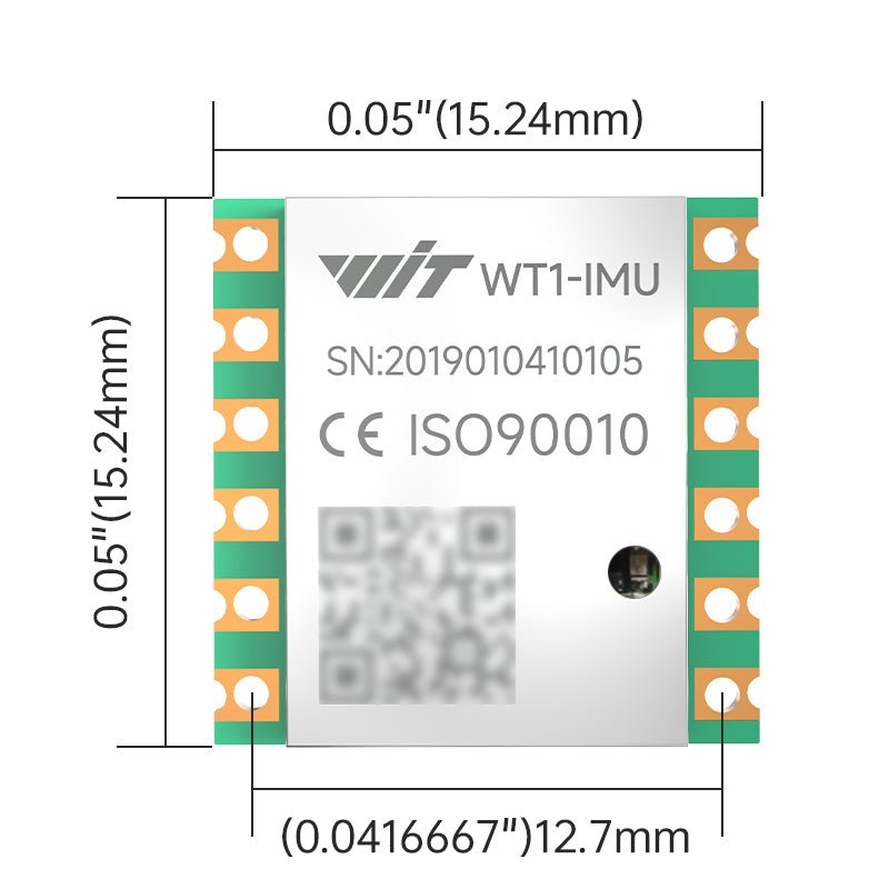 WT1 - IMU - Accelerometer+Inclinometer - mpu6050 - mpu9250+Angle Sensor Gyroscope for Arduino Magneometer.