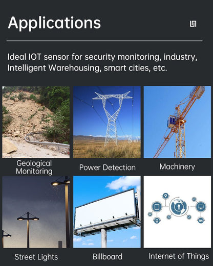 WT301IOT - LTE - G - Accelerometer+Inclinometer - mpu6050 - mpu9250+Angle Sensor Gyroscope for Arduino Magneometer.
