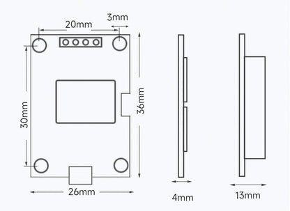 external antenna - Accelerometer+Inclinometer - mpu6050 - mpu9250+Angle Sensor Gyroscope for Arduino Magneometer.