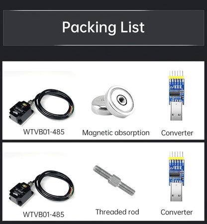WTVB01 - 485 M(1m) - Accelerometer+Inclinometer - mpu6050 - mpu9250+Angle Sensor Gyroscope for Arduino Magneometer.
