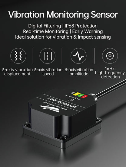 WTVB02 - 485 Magnet with 1 meter - Accelerometer+Inclinometer - mpu6050 - mpu9250+Angle Sensor Gyroscope for Arduino Magneometer.
