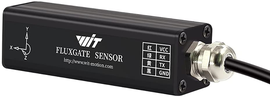 WitMotion HWT3100-TTL three-axis electronic compass geomagnetic sensor PNI magnetometer heading angle fluxgate, three-dimensional space magnetic field size measurement, TTL output, 5V