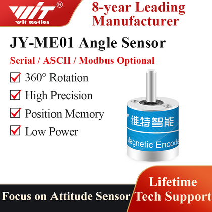 WitMotion JY-ME01 360° high-precision 18-bit resolution absolute encoder digital rotation angle measurement sensor