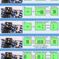 6 IN 1 - Accelerometer+Inclinometer - mpu6050 - mpu9250+Angle Sensor Gyroscope for Arduino Magneometer.