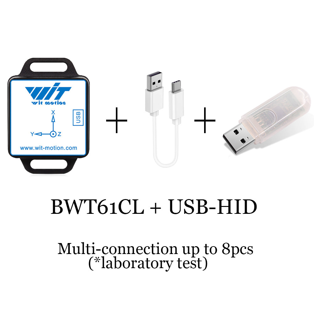 [Bluetooth Accelerometer+Inclinometer] BWT61CL MPU6050 High-Precision 6-axis Gyroscope+Angle(XY 0.05° Accuracy)+Acceleration with Kalman Filter, 100Hz High-Stability 6DOF Data Logger for Arduino - WitMotion