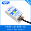 【SINRT Relay-Output-Type Tilt Switch】High-Precision Three-axis Analog (0.05° Accuracy) Security Inclinometer, Anti- Vibration Tilt Angle Alarm Sensor (IP67) for Building/Bridge Monitoring