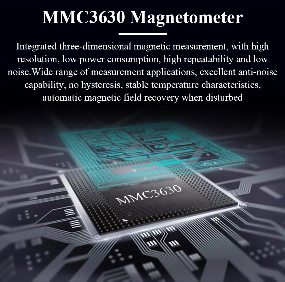 WITMOTION HWT9053-485 high-precision accelerometer angle tilt and temperature compensation MMC3630 magnetometer ADXL355