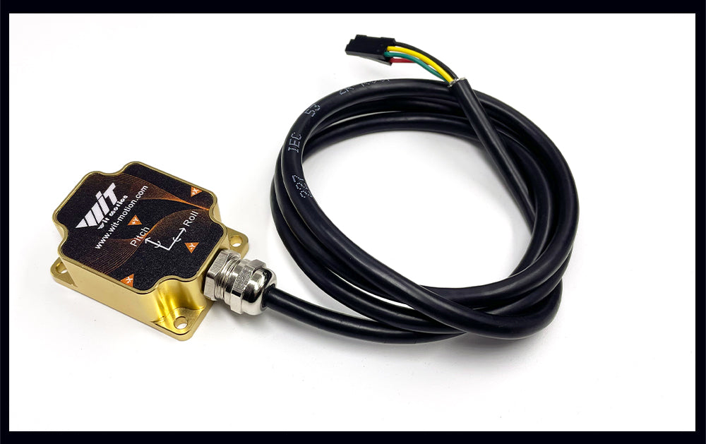 WITMOTION HWT9053-485 high-precision accelerometer angle tilt and temperature compensation MMC3630 magnetometer ADXL355 - WitMotion