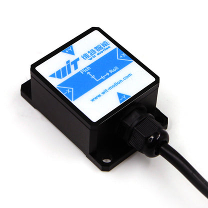 【SINDT-485 Modbus Accelerometer】High-Accuracy 200Hz MPU6050 3-Axis Acceleration+Gyro+Quaternion+2-Axis Angle(XY 0.05° Accuracy), IP67 Waterproof Tilt Sensor for Constructions Monitoring - WitMotion