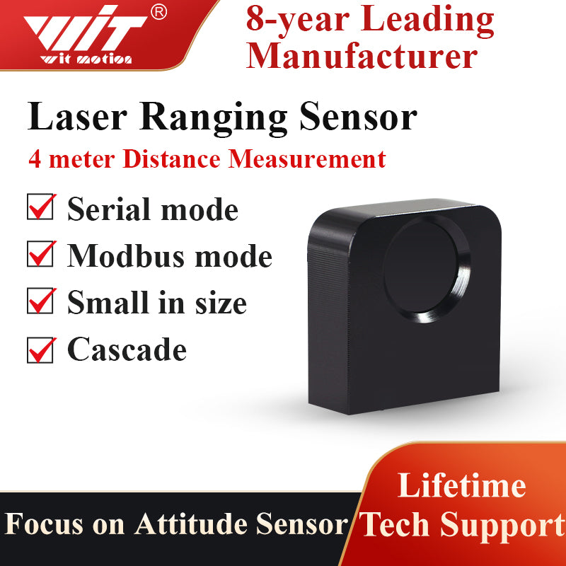 WitMotion Laser Distance Sensor WT53D Distance Module UART Output 3-5V ...