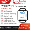 WitMotion WT901WIFI MPU9250 9-axis Wireless Inclinometer Accelerometer, 3-axis Angular Velocity+Acceleration+Angle+Magnet Field