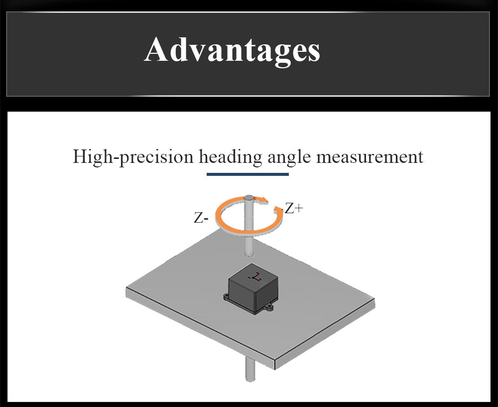 HWT101CT - TTL - Accelerometer+Inclinometer - mpu6050 - mpu9250+Angle Sensor Gyroscope for Arduino Magneometer.