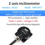 HWT101CT - 232 - Accelerometer+Inclinometer - mpu6050 - mpu9250+Angle Sensor Gyroscope for Arduino Magneometer.