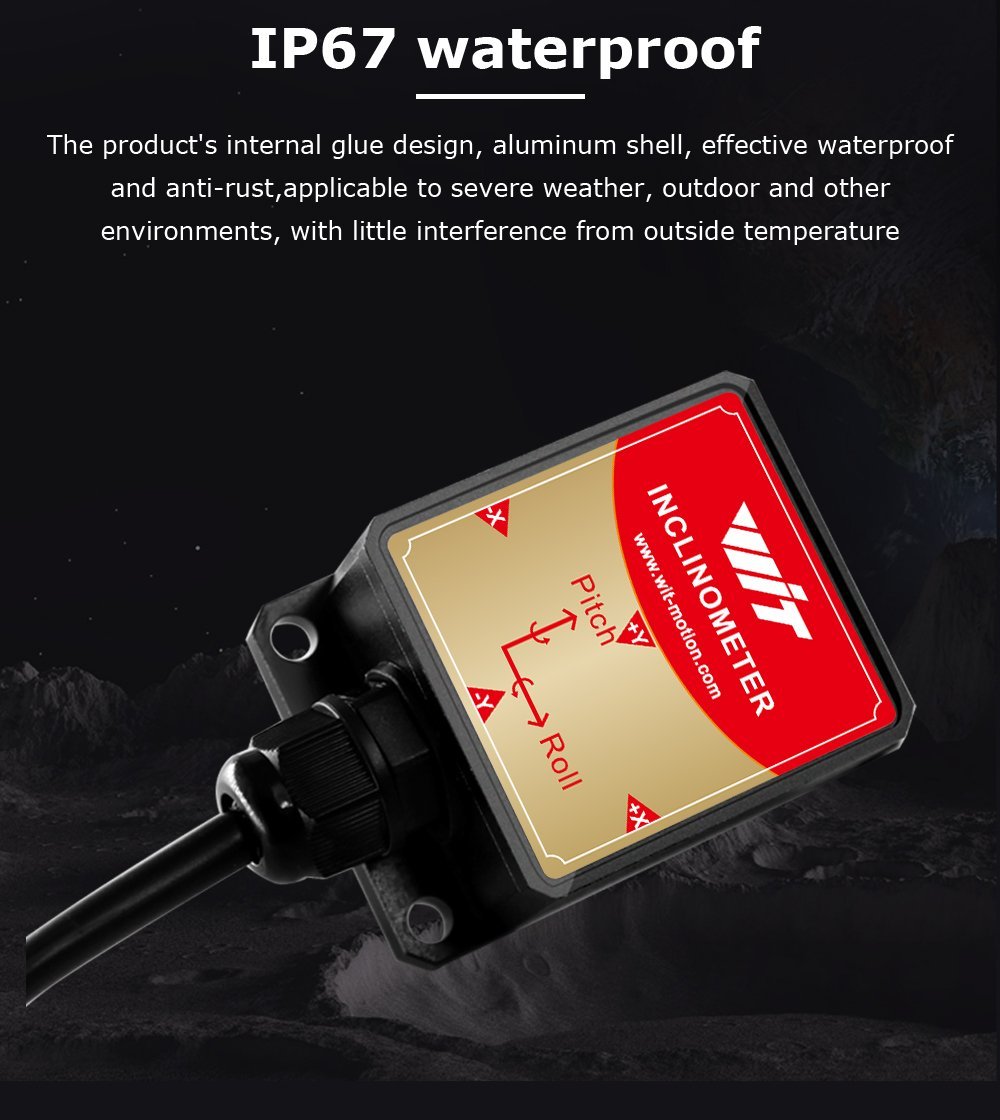 HWT605 - 485 - Accelerometer+Inclinometer - mpu6050 - mpu9250+Angle Sensor Gyroscope for Arduino Magneometer.