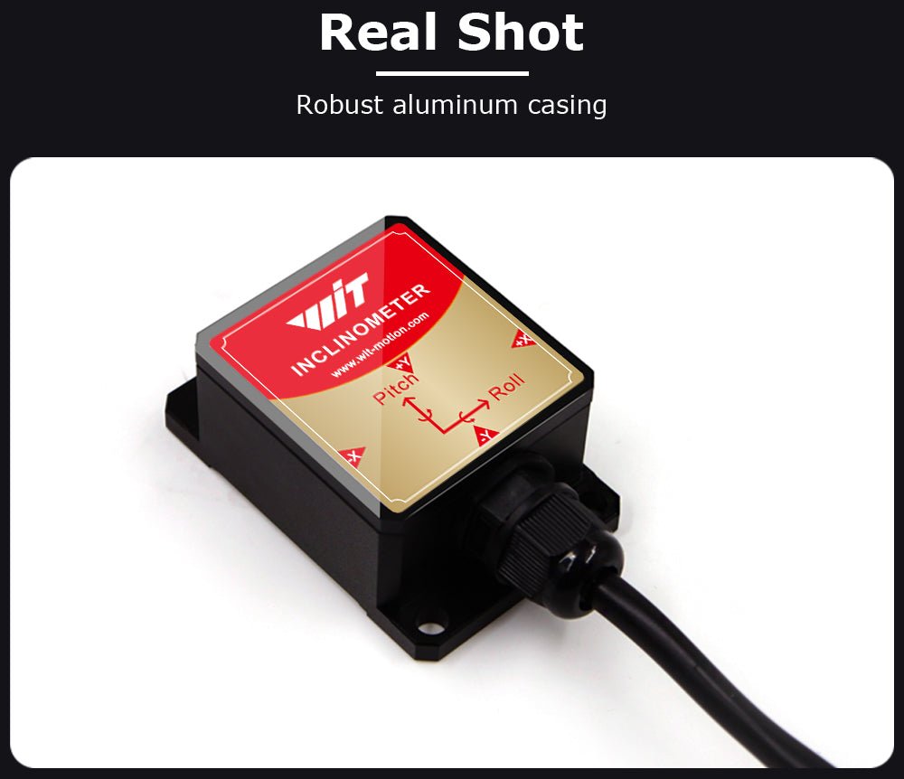 6-Axis Accelerometer: XY0.05° Accurate Data Output