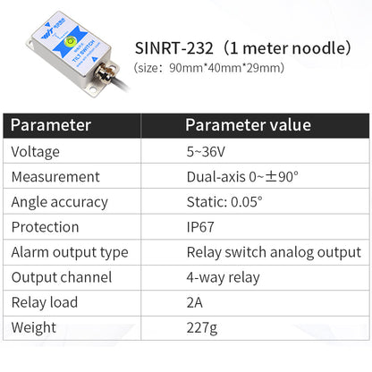 SINRT - 232 - Accelerometer+Inclinometer - mpu6050 - mpu9250+Angle Sensor Gyroscope for Arduino Magneometer.