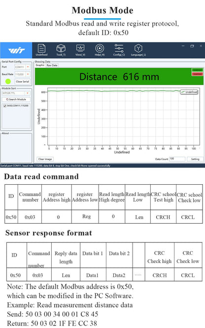 WT53D - Accelerometer+Inclinometer - mpu6050 - mpu9250+Angle Sensor Gyroscope for Arduino Magneometer.