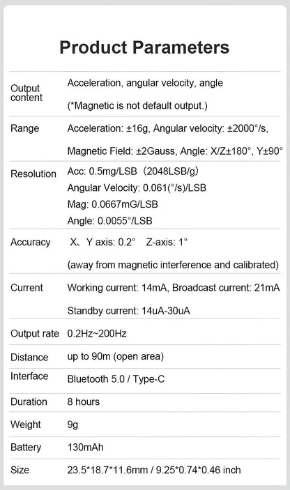 WT9011DCL - Accelerometer+Inclinometer - mpu6050 - mpu9250+Angle Sensor Gyroscope for Arduino Magneometer.
